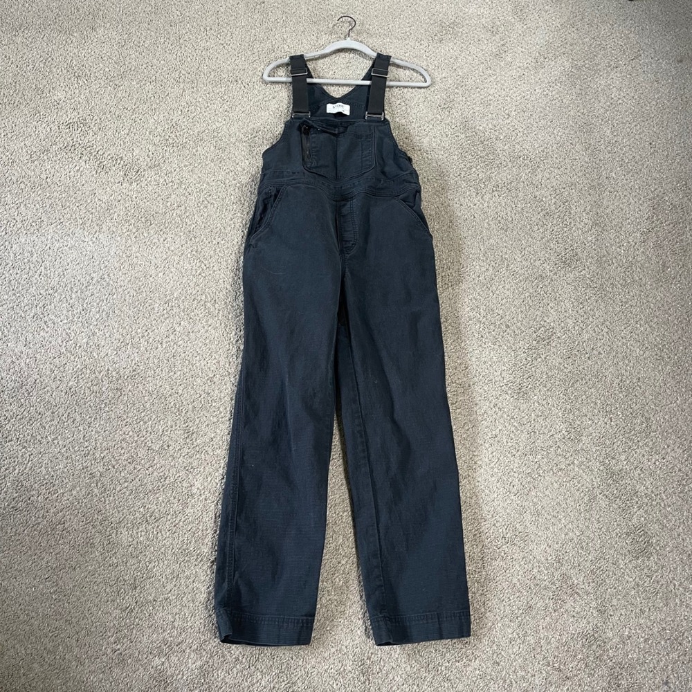 Stoic Women's Overalls Ripstop Utility Casual Outdoor Workwear M Black